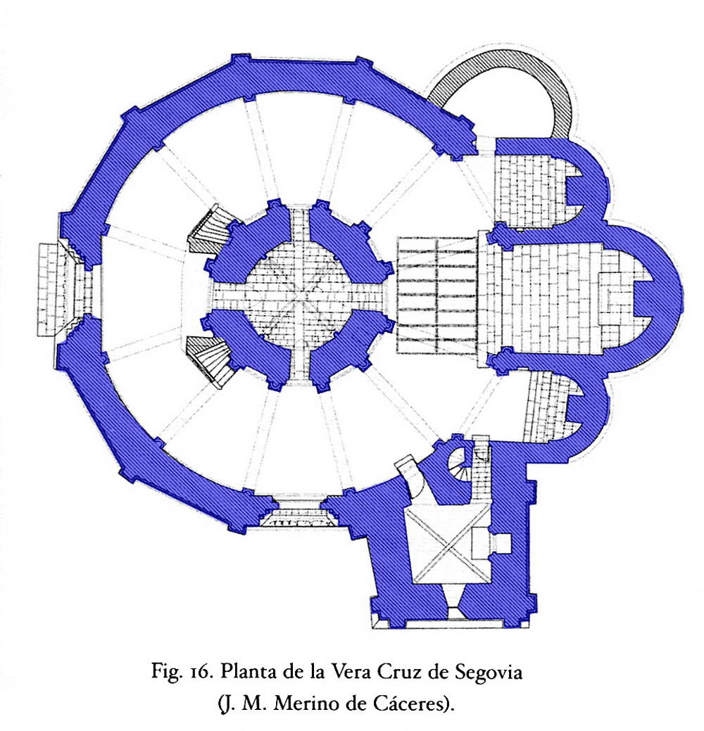 PLANTA DE LA VERA CRUZ. j.m. mERINO DE CÁCERES